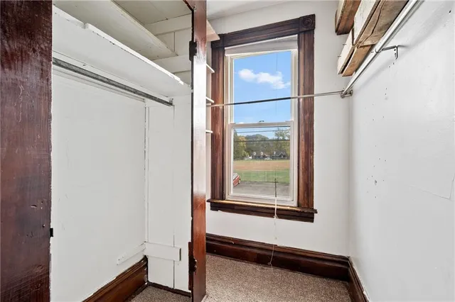 a view of front door