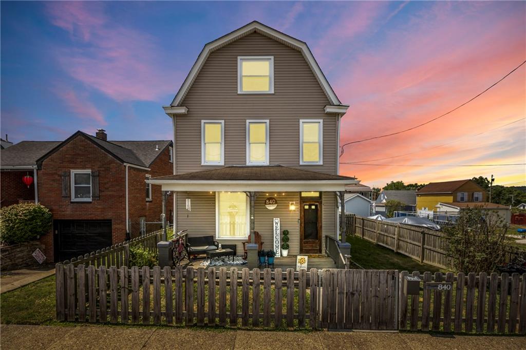 840 7th Street Verona, PA 15147 - Photo 2 of 32 a front view of a house with a yard