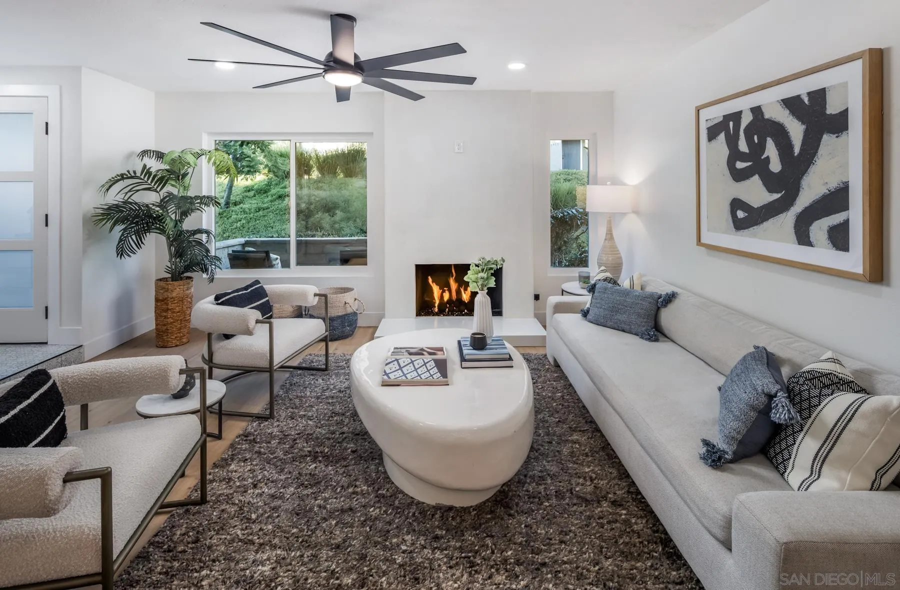 1986 Azure Way Encinitas, CA 92024 - Photo 4 of 20 a living room with furniture and a large window