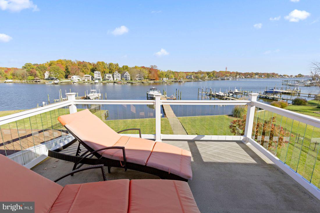 715 Seneca Garden Road Middle River, MD 21220 - Photo 55 of 68 Maintenance Free Deck off Master Bedroom
