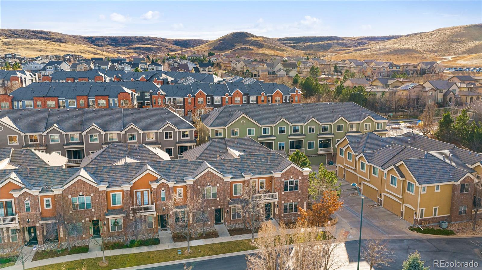 9132 Mornington Way Lone Tree, CO 80124 - Photo 38 of 44 a view of a town with big houses