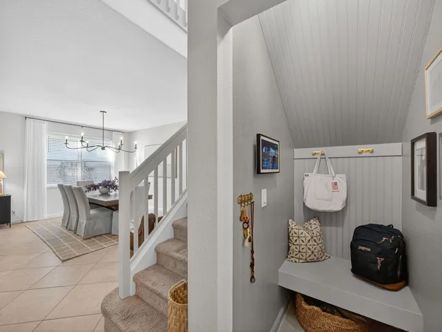 a kitchen with lots of counter top space sink and window
