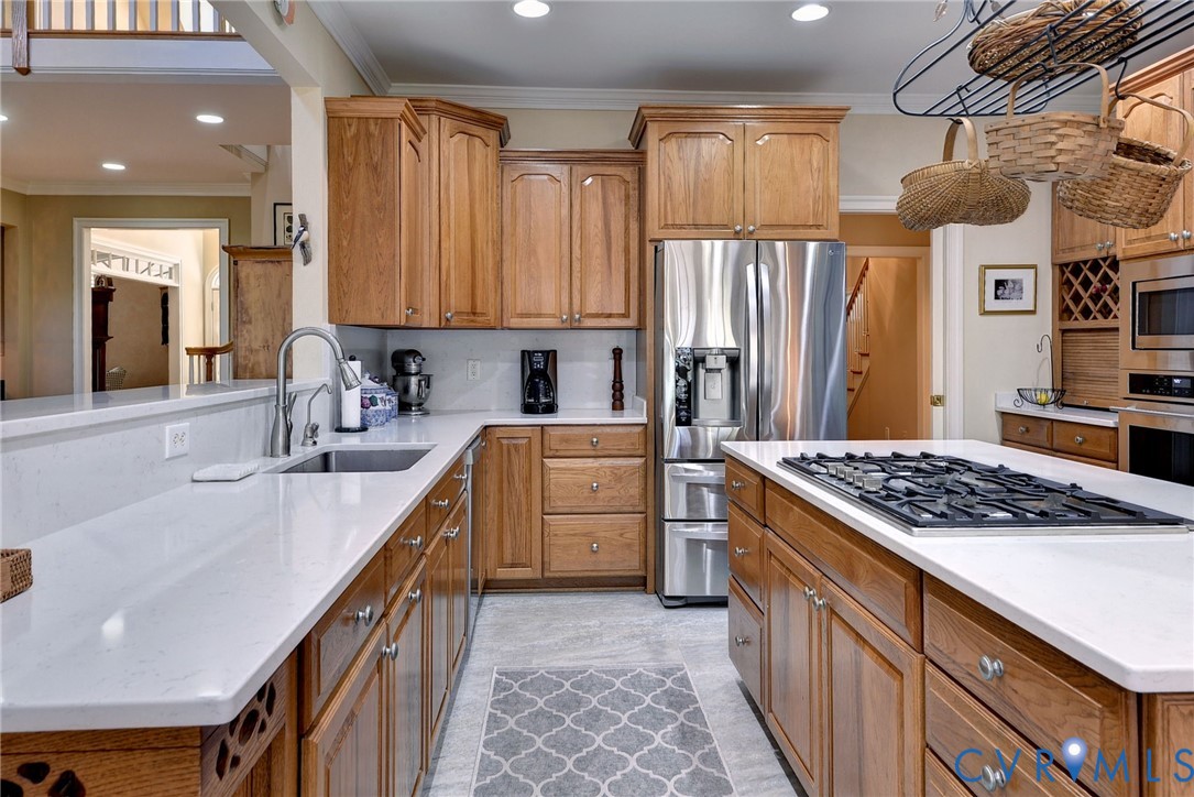 1613 River Ridge Williamsburg, VA 23185 - Photo 21 of 82 Kitchen featuring stainless steel appliances, wood