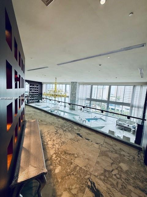 475 Brickell Avenue, Unit 4910 Miami, FL 33131 - Photo 21 of 25 a view of swimming pool from window