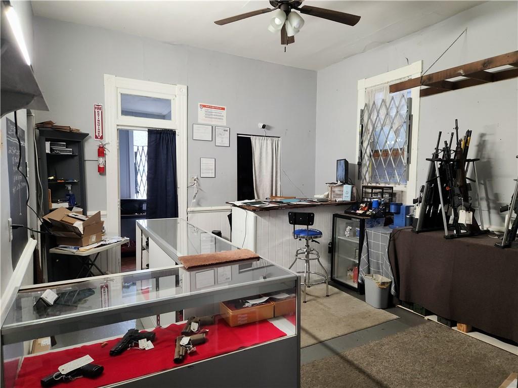 331 West Main Street Ligonier, PA 15658 - Photo 6 of 9 a kitchen with stainless steel appliances kitchen island granite countertop a sink and cabinets
