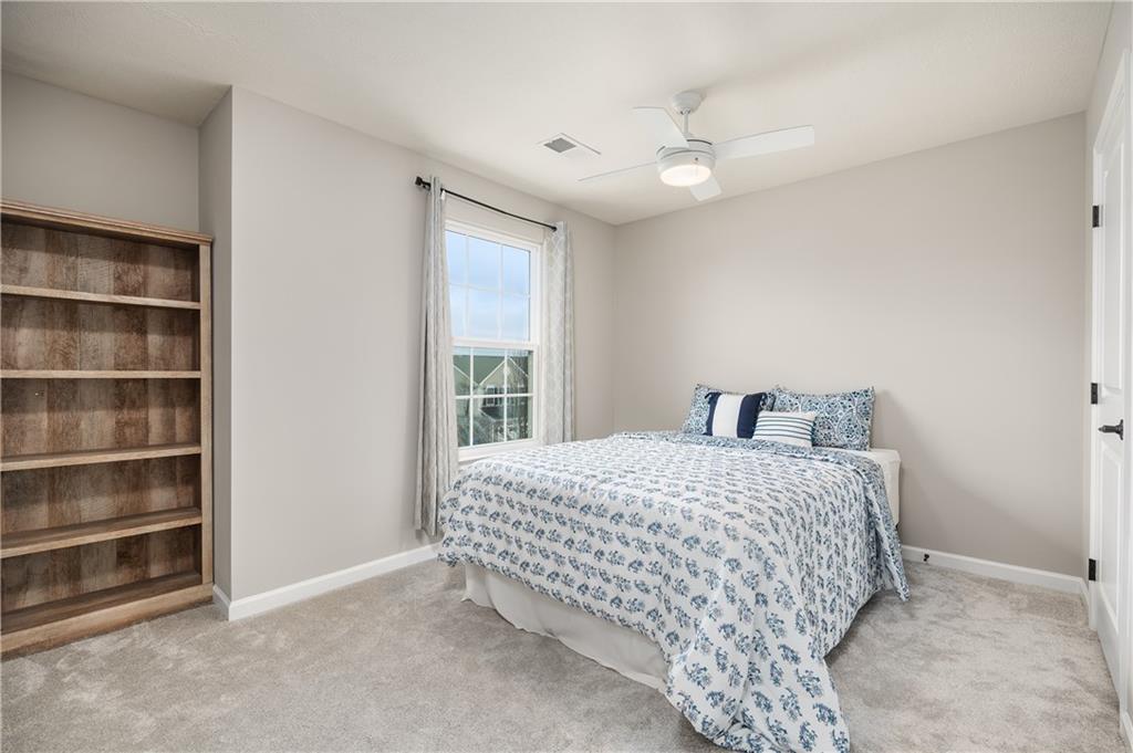 203 Ledge Rock Lane Mars, PA 16046 - Photo 19 of 33 a bedroom with a bed and a window