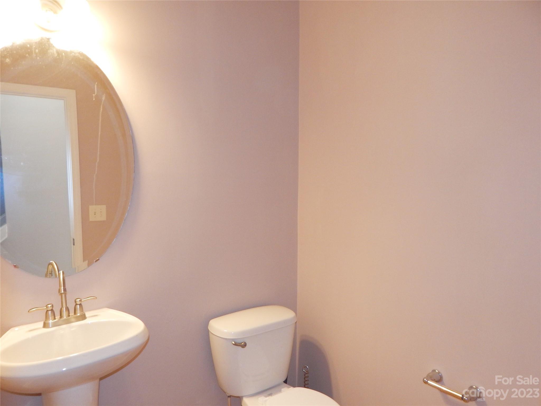 651 Fall Line Way Rock Hill, SC 29730 - Photo 12 of 25 a bathroom with a toilet a sink and mirror