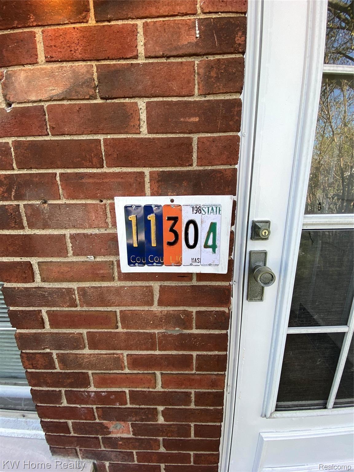 11304 Inkster Road Redford, MI 48239 - Photo 9 of 62 Nostalgic Address Plate