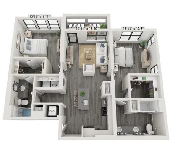 $1,615 | 300 Prominence Point Parkway, Unit 2302, Canton, GA 30114