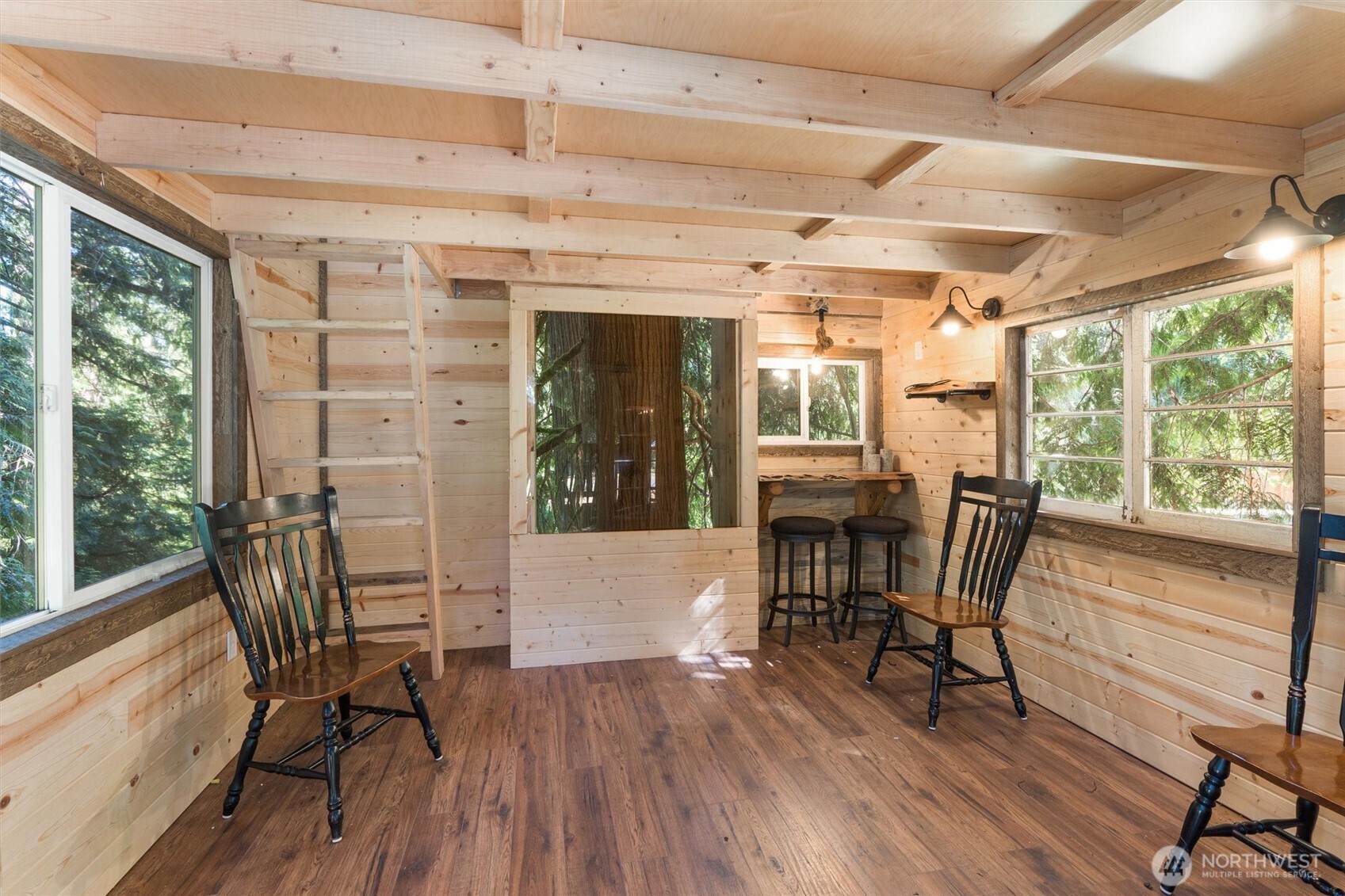 17629 Newberg Road Snohomish, WA 98290 - Photo 33 of 40 a dining room with furniture and wooden floor