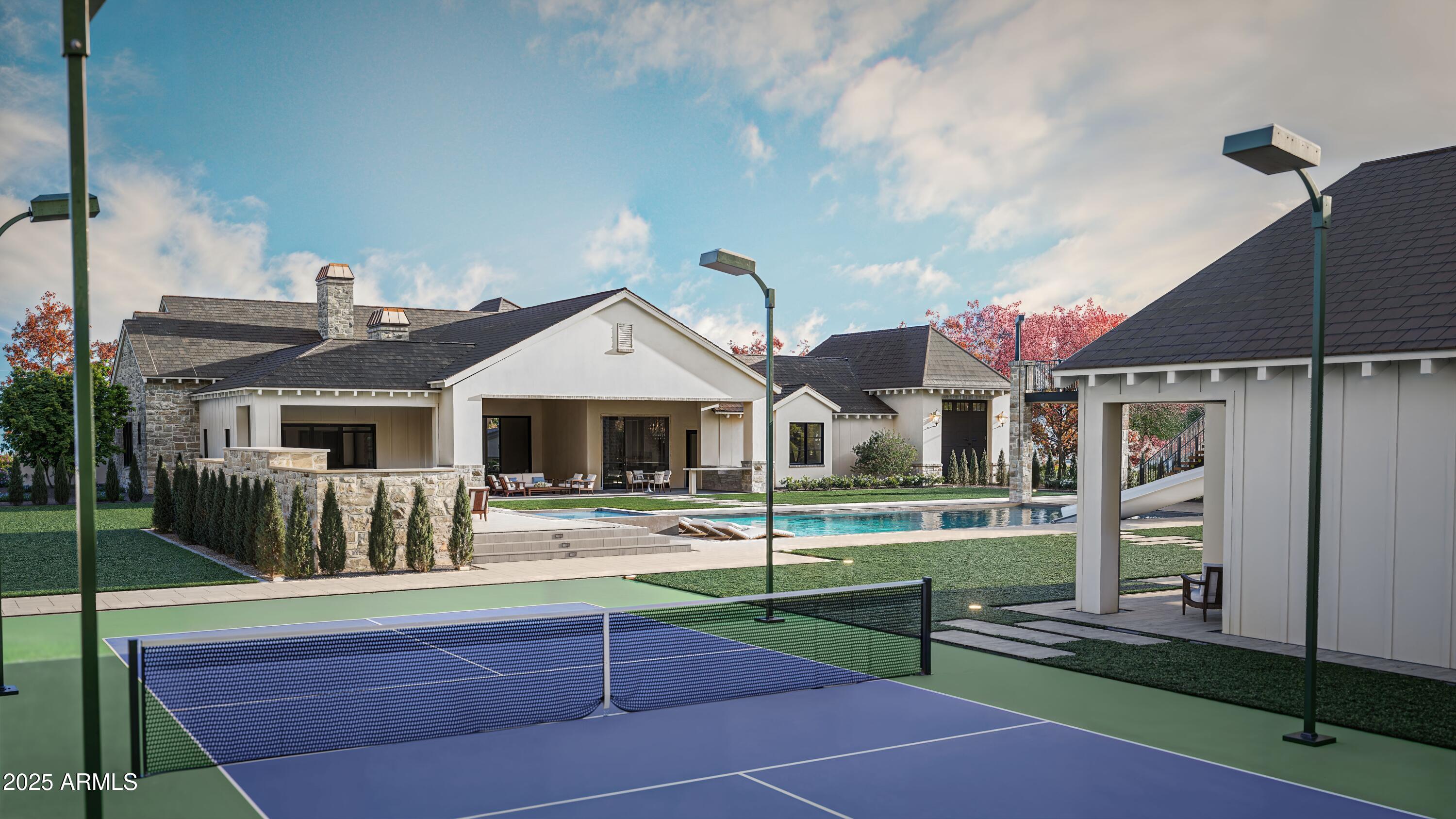 17002 East Pecos Road Gilbert, AZ 85295 - Photo 7 of 12 a front view of house with yard