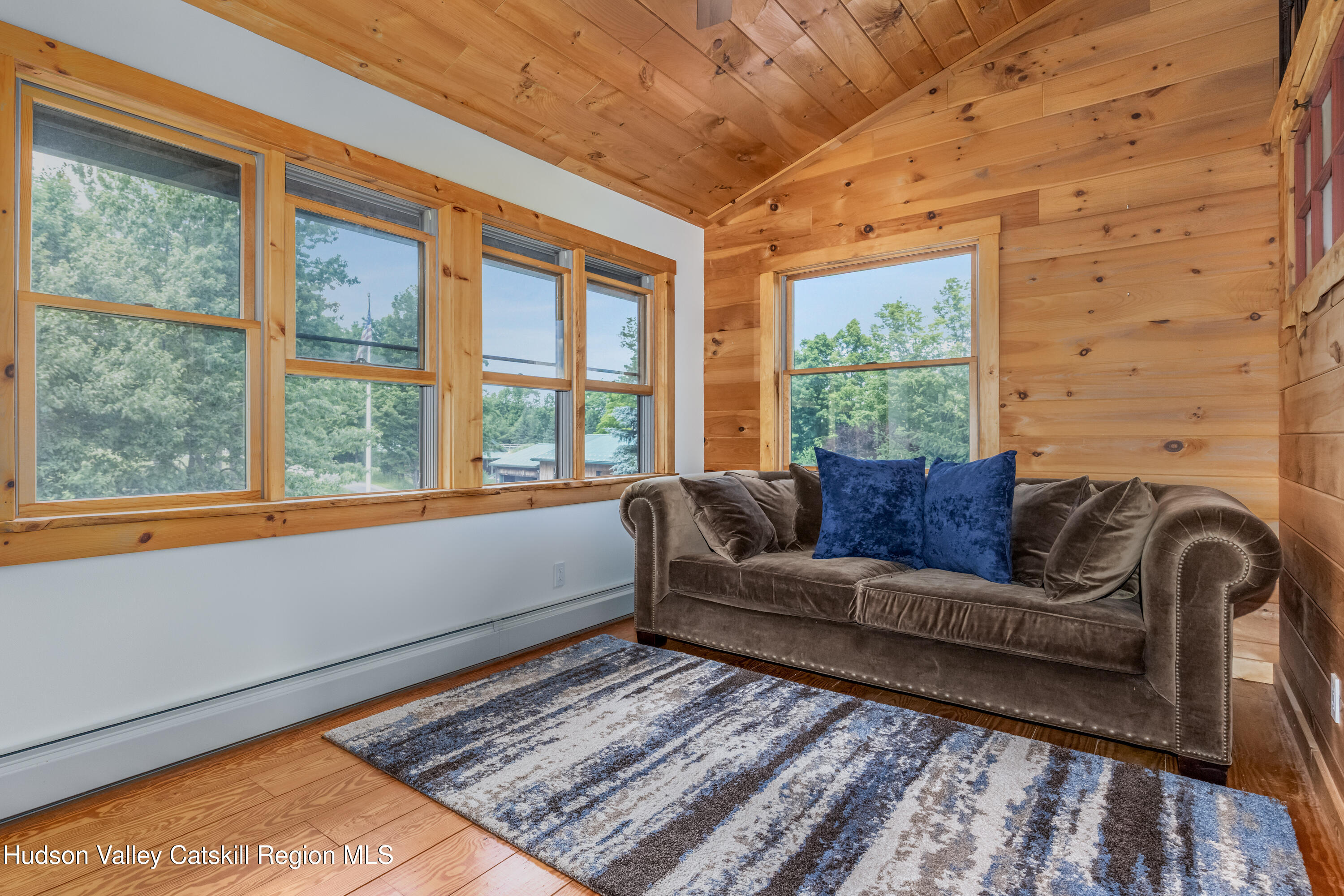 688 Bruce Porn Road Gilboa, NY 12167 - Photo 75 of 104 a living room with furniture and a rug