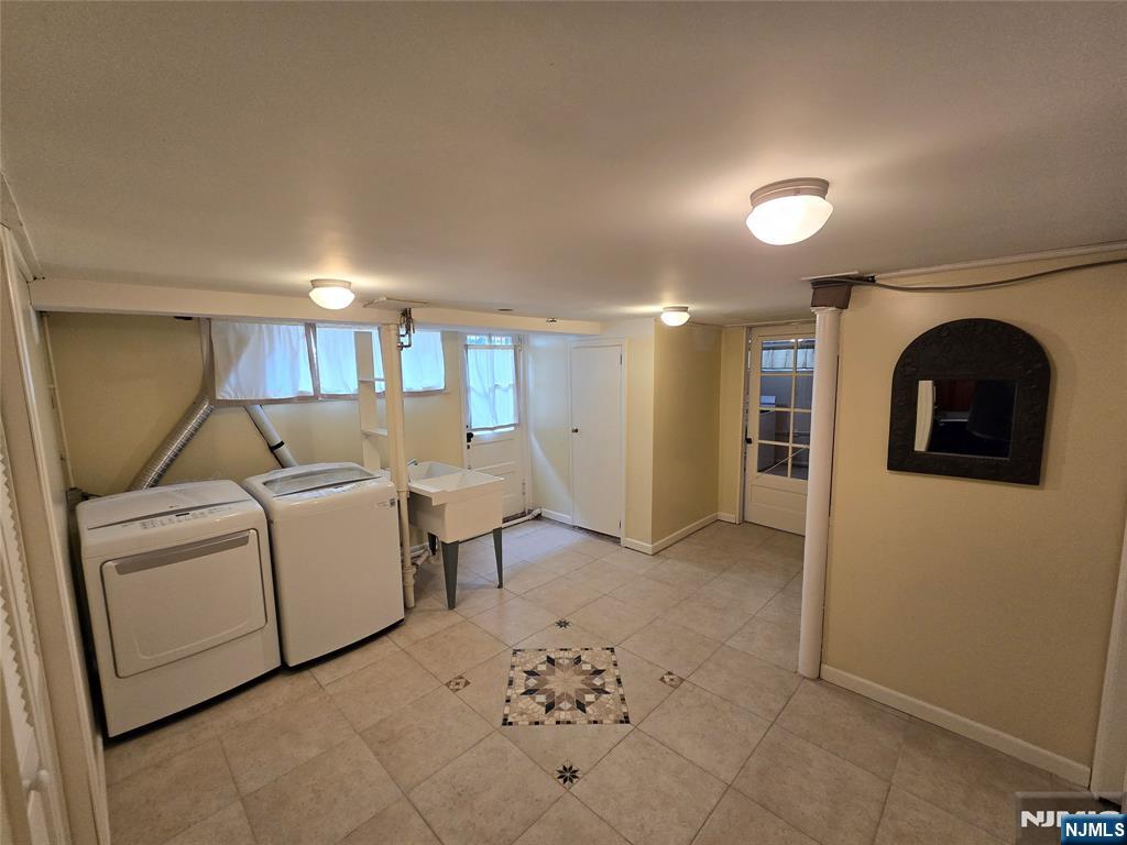 224 Cleveland Avenue Hasbrouck Heights, NJ 07604 - Photo 27 of 29 a view of livingroom with furniture and ceiling fan