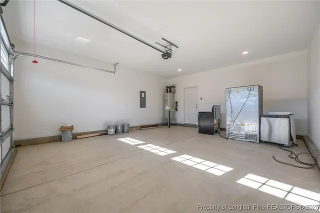 a view of a livingroom with furniture and a window
