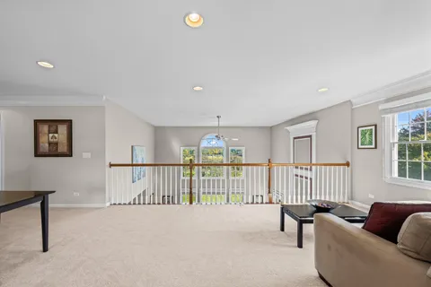 a view of livingroom with furniture and windows