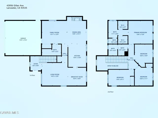 $505,000 | 43956 Gillan Avenue, Lancaster, CA 93535