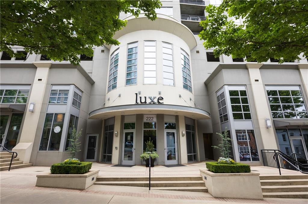 222 12th Street Northeast, Unit 1801 Atlanta, GA 30309 - Photo 2 of 50 front view of a building