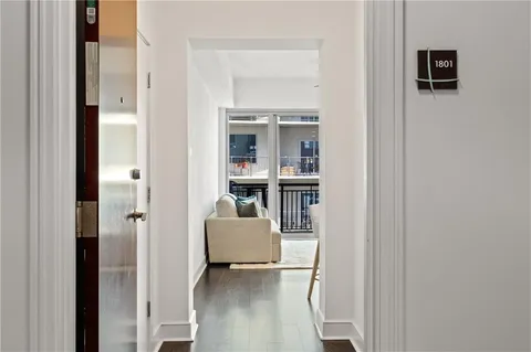 a view of kitchen with livingroom and furniture