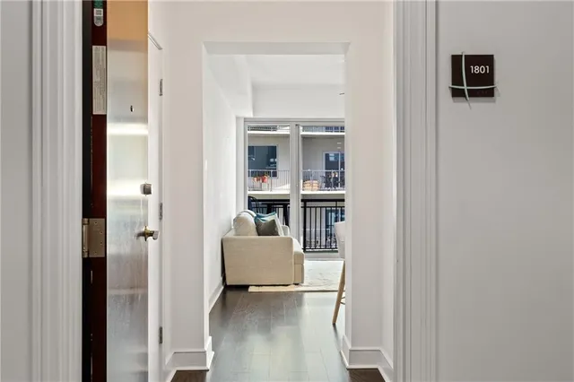 a view of kitchen with livingroom and furniture