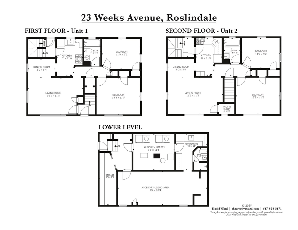 23 Weeks Avenue Boston, MA 02131 - Photo 34 of 34 a picture of a floor plan