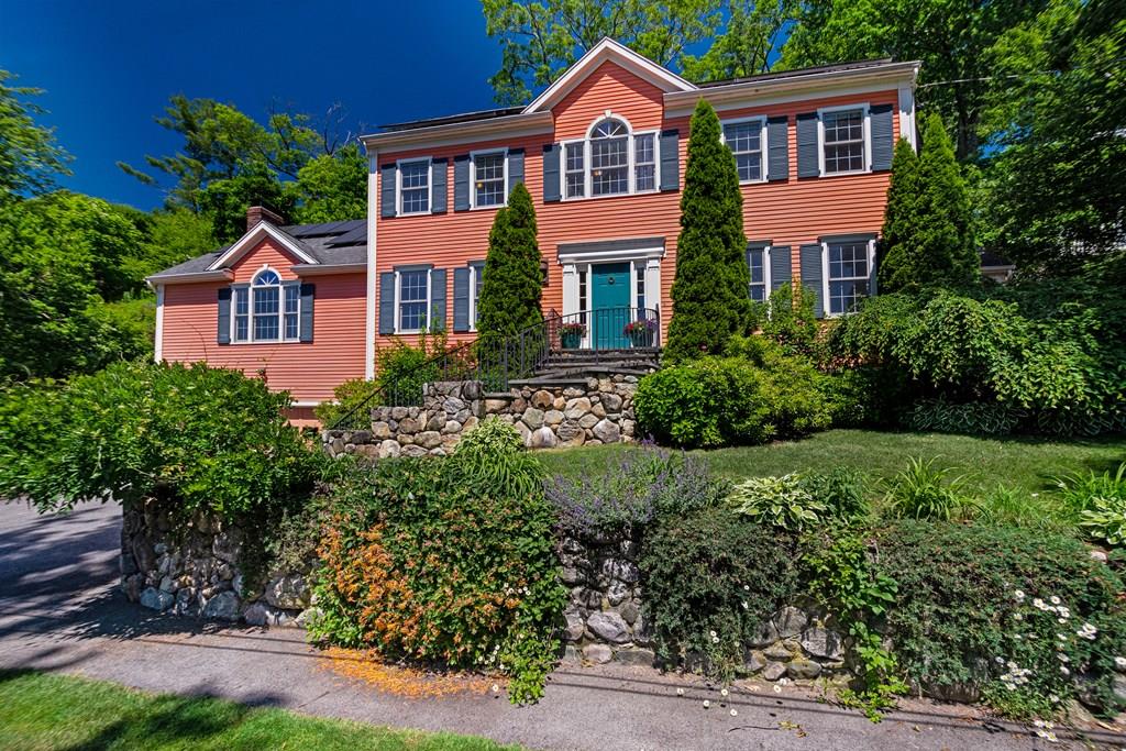 65 Wachusett Road Needham, MA 02492 - Photo 1 of 42 a front view of a house with a yard