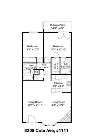$2,600 | 3208 Cole Avenue, Unit 1111, Dallas, TX 75204