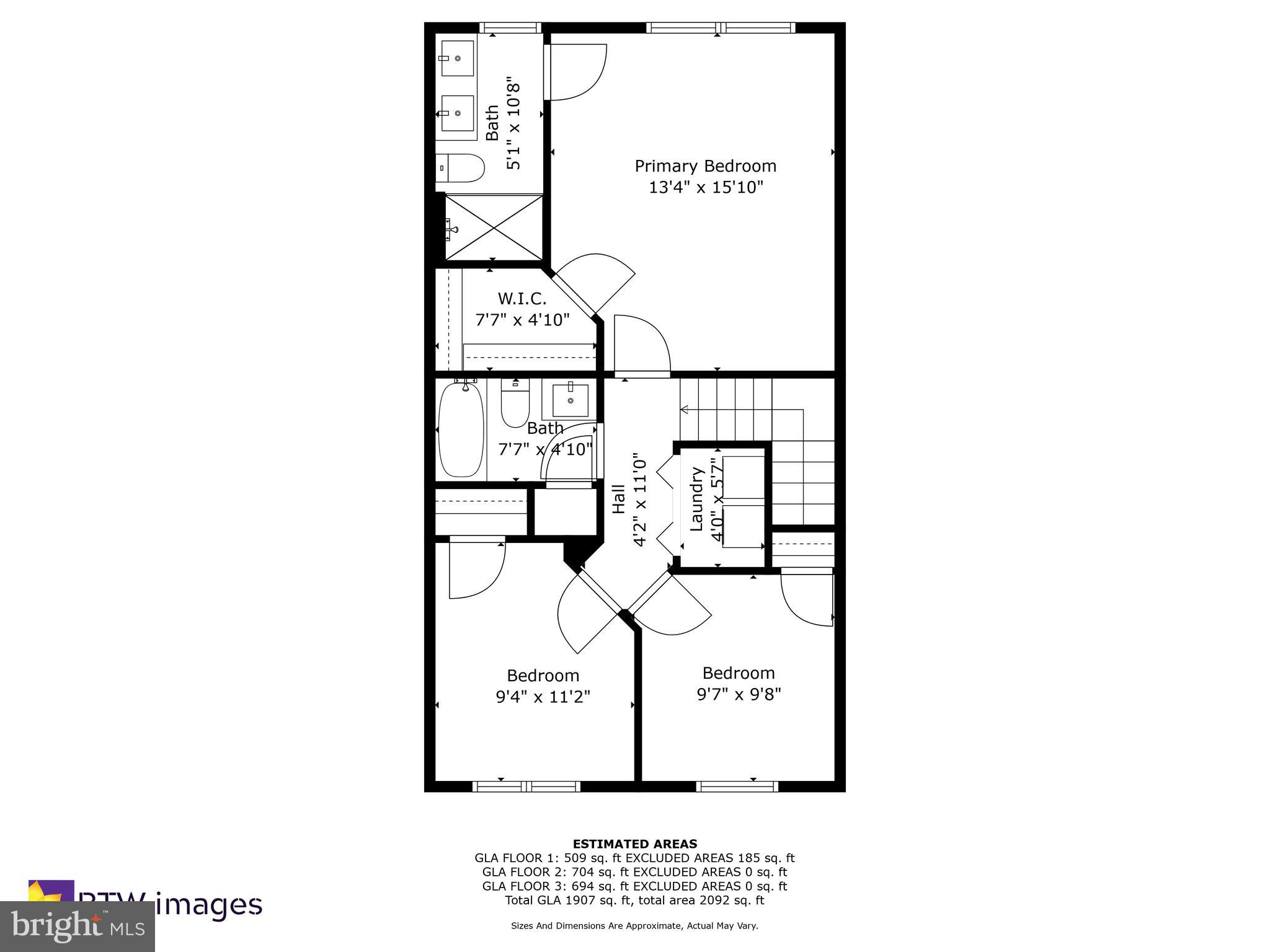 16504 Caribbean Way Accokeek, MD 20607 - Photo 29 of 29 a picture of a bench in a white building
