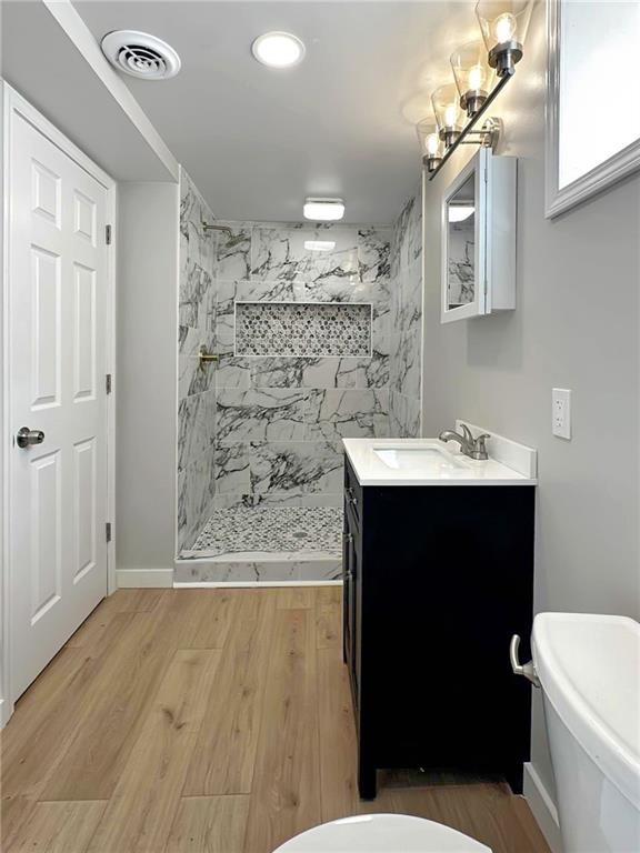 135 Pear Orchard Road Coraopolis, PA 15108 - Photo 27 of 43 a bathroom with a sink toilet and shower