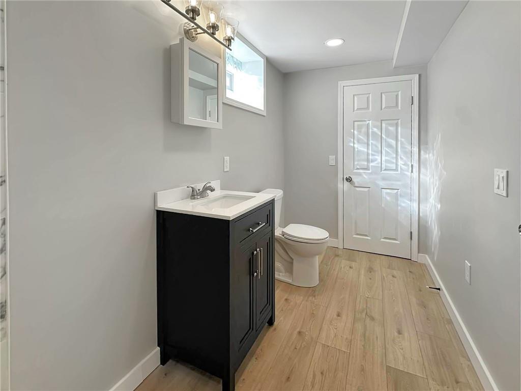 135 Pear Orchard Road Coraopolis, PA 15108 - Photo 29 of 43 a bathroom with a sink a toilet and a mirror