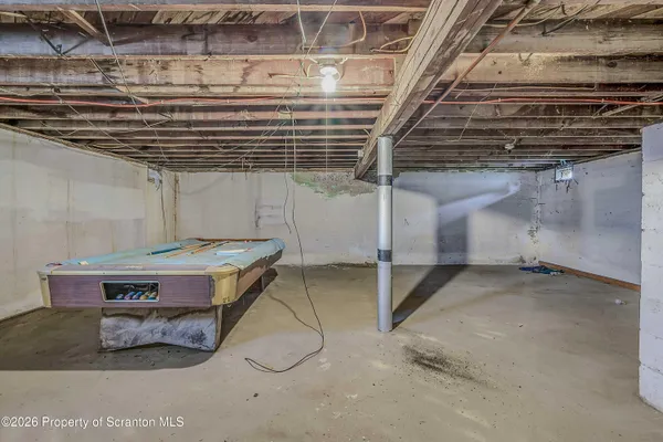 a view of storage and utility room