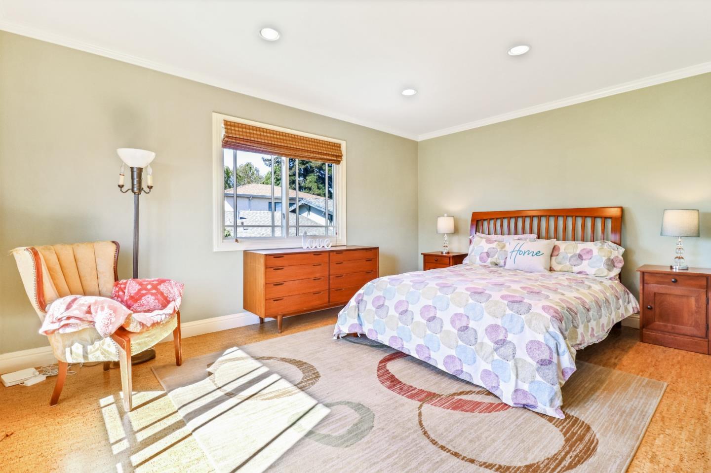 1401 Channing Way Berkeley, CA 94702 - Photo 19 of 43 a bedroom with a bed and wooden floor