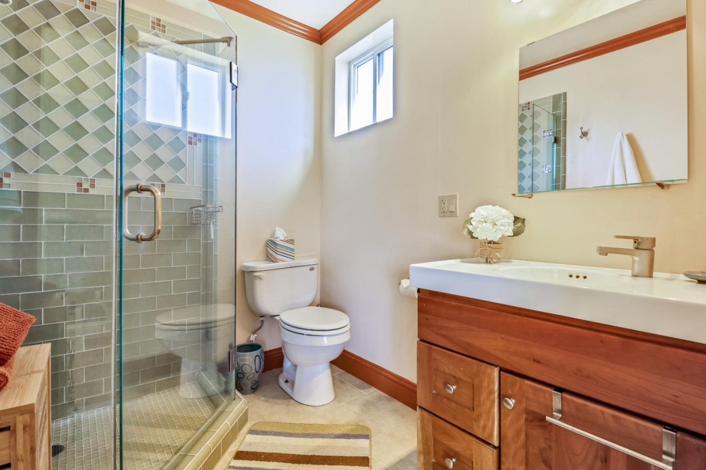 1401 Channing Way Berkeley, CA 94702 - Photo 22 of 43 a bathroom with a sink toilet and shower