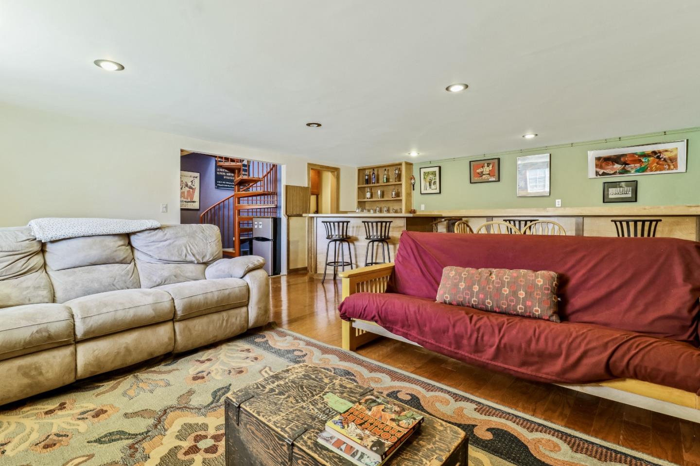 1401 Channing Way Berkeley, CA 94702 - Photo 27 of 43 a living room with furniture and a couch