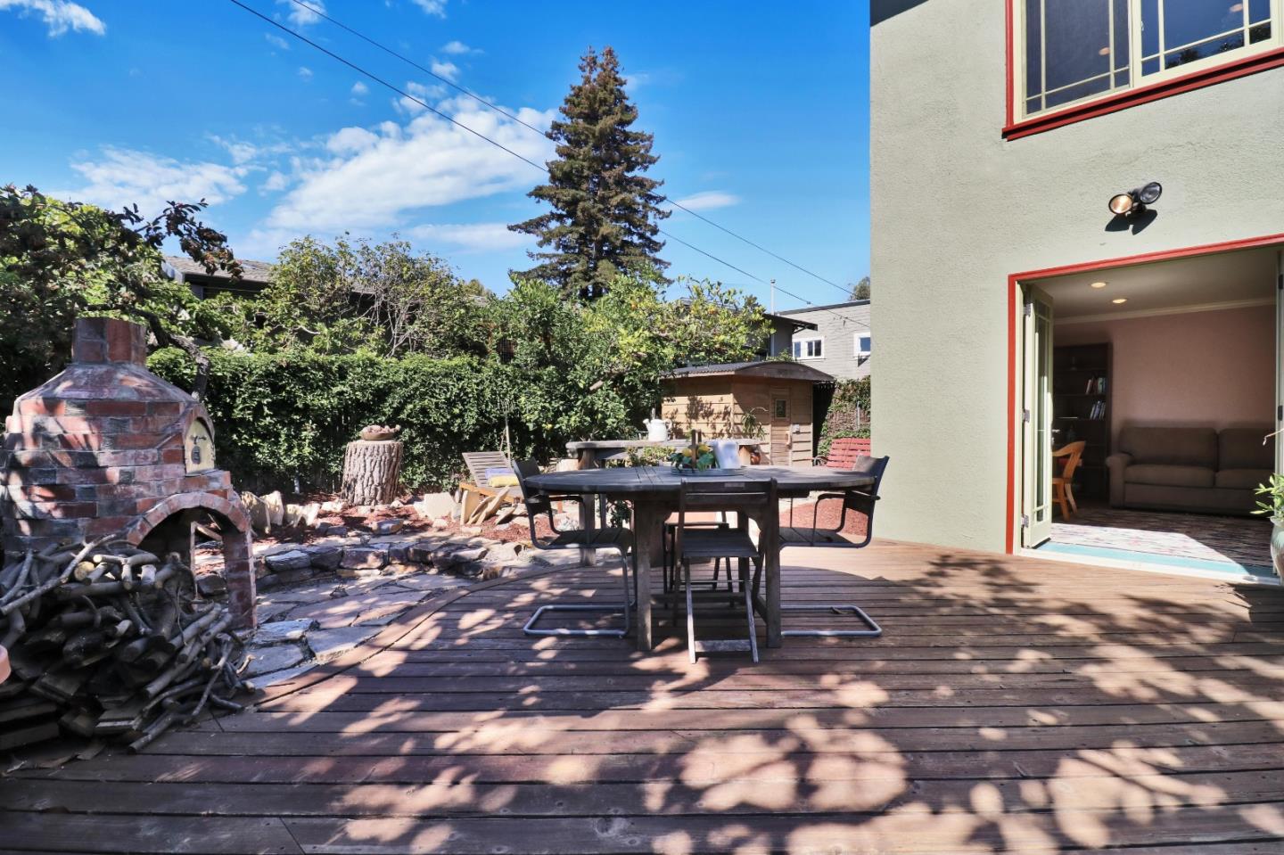 1401 Channing Way Berkeley, CA 94702 - Photo 38 of 43 a view of a tables and chairs in a patio