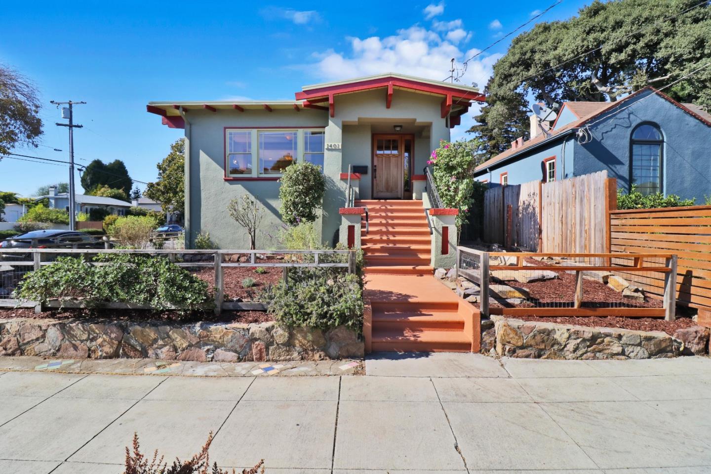 1401 Channing Way Berkeley, CA 94702 - Photo 5 of 43 a front view of a house with garden