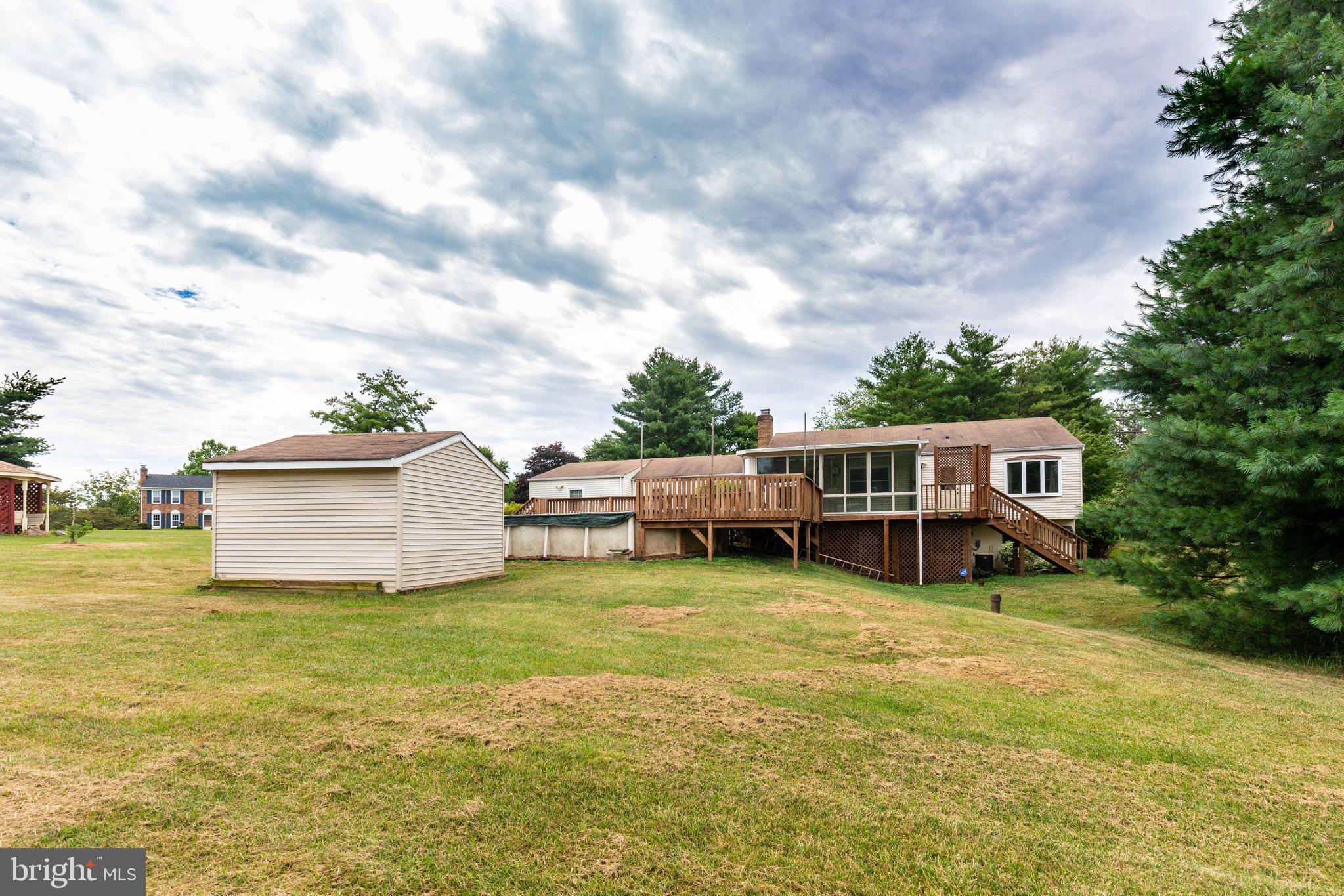 5698 Linton Road Sykesville, MD 21784 - Photo 39 of 42 Back Yard view