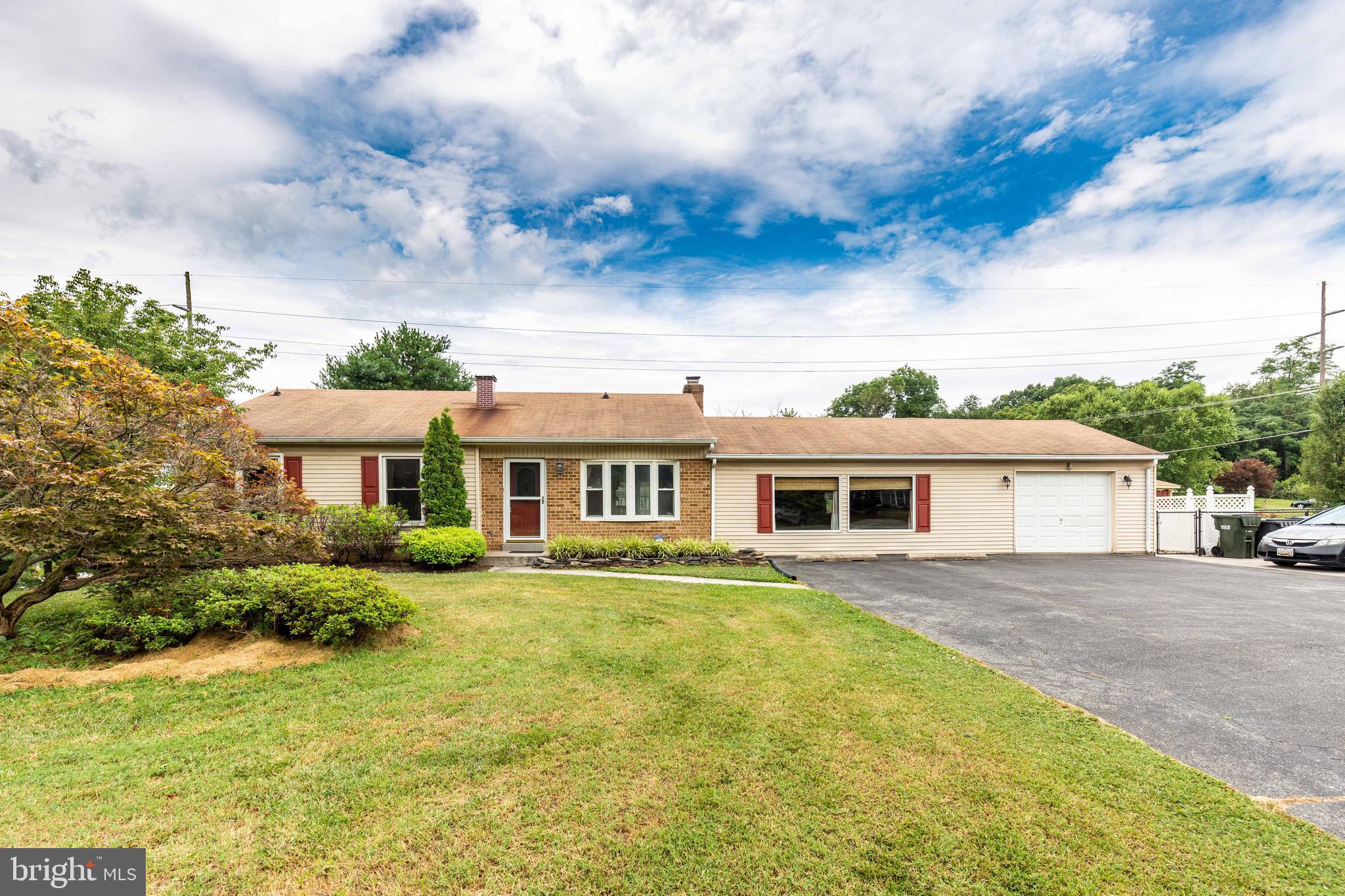 5698 Linton Road Sykesville, MD 21784 - Photo 42 of 42 Front View - one car garage, double width driveway
