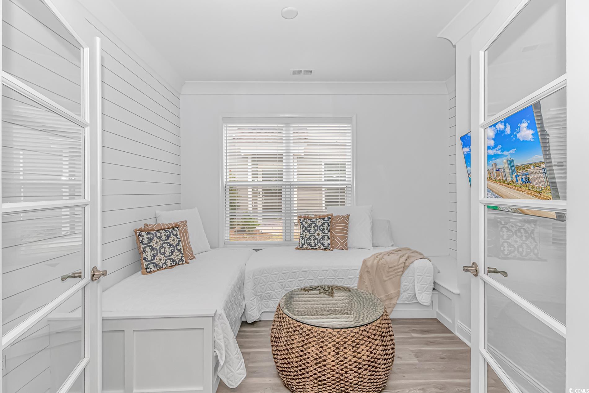 6076 Campanella Street Myrtle Beach, SC 29577 - Photo 14 of 29 Bedroom with visible vents and light wood-style floors