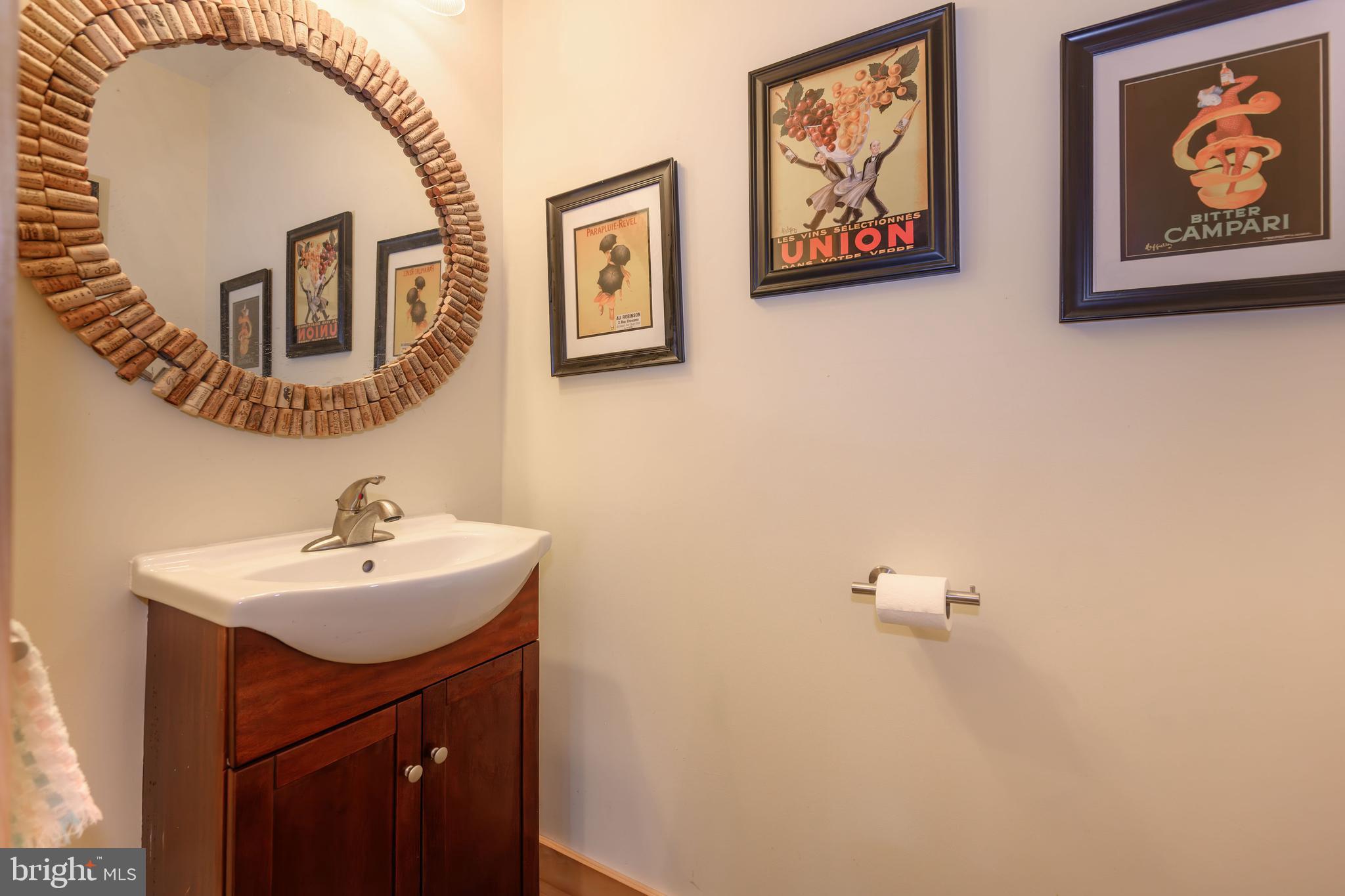 25209 Wymont Park Road Worton, MD 21678 - Photo 35 of 51 a bathroom with a sink and a mirror