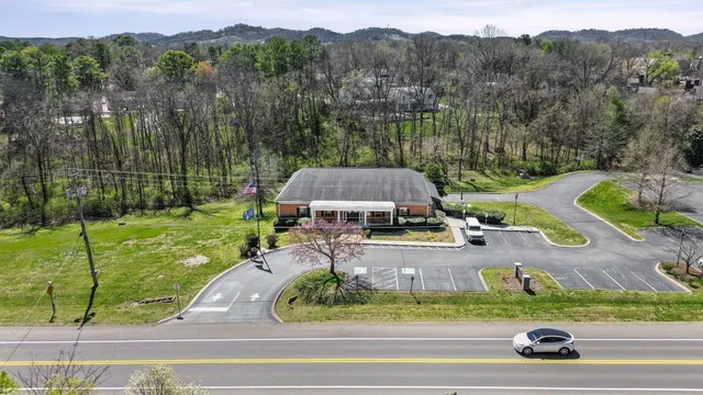 a view of a garden with basketball court