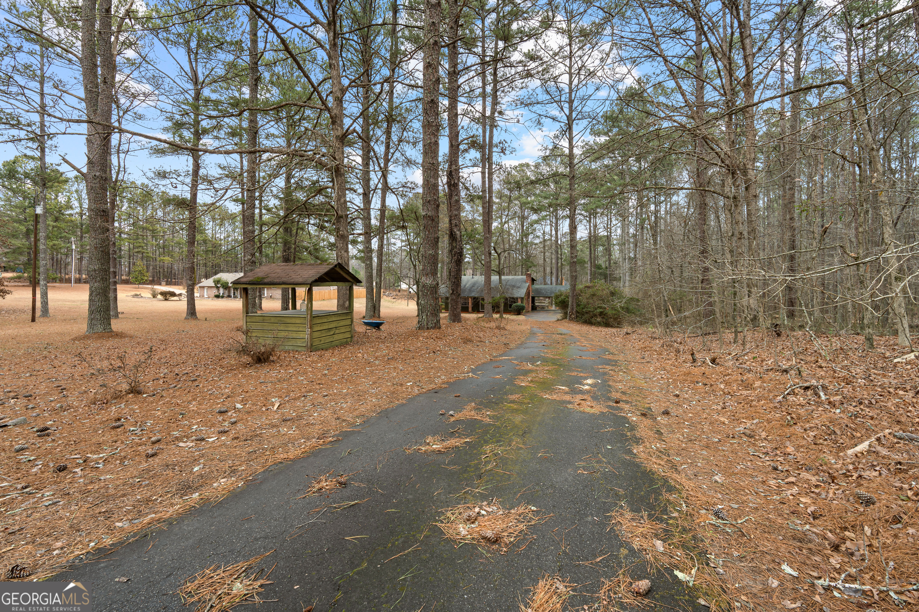 447 Adams Road Fayetteville, GA 30214 - Photo 2 of 52 a view of road with trees
