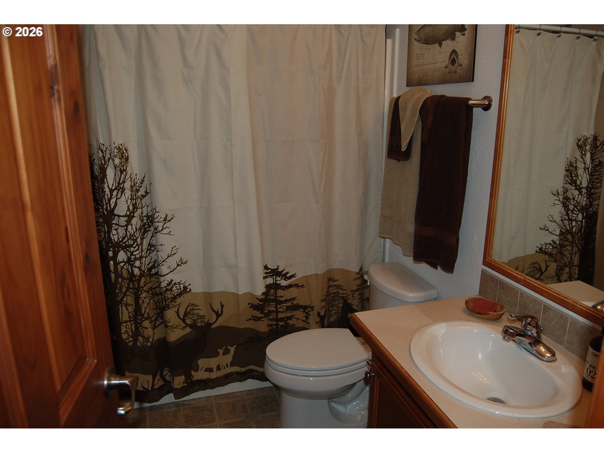 38987 Deer Creek Road Baker City, OR 97814 - Photo 22 of 45 a bathroom with a sink toilet and shower