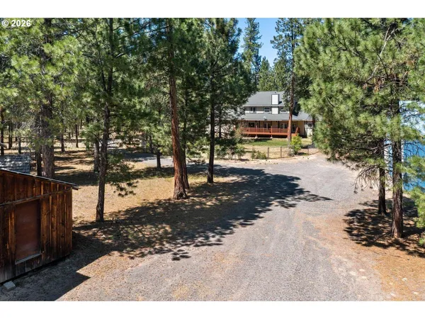 a view of outdoor space with trees