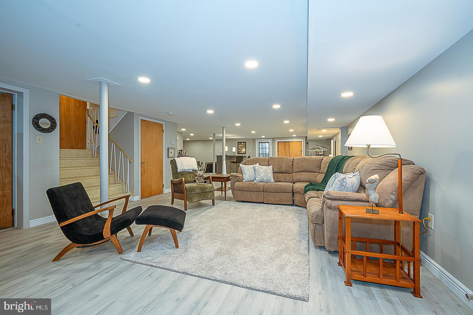 101 Andrea Road Cheltenham, PA 19012 - Photo 55 of 82 Expansive Lower Level with Exterior Access