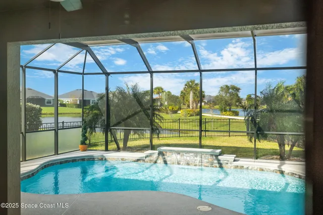 a view of a swimming pool