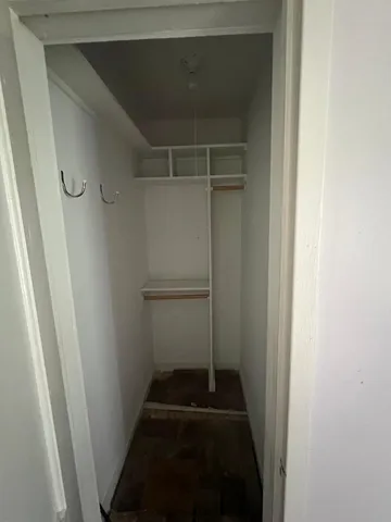 a view of outdoor space with garden