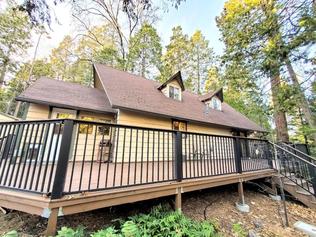 a view of outdoor space and seating area