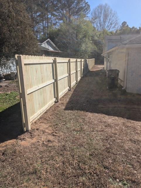 3130 Cadiz Circle Atlanta, GA 30349 - Photo 32 of 35 a view of backyard with barn