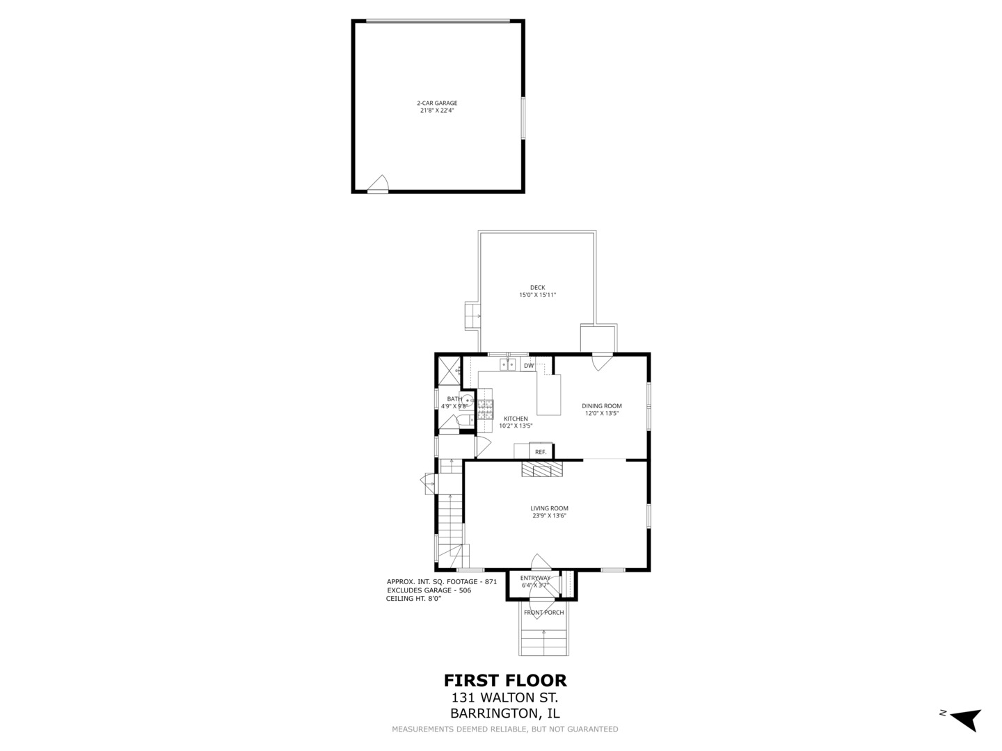 131 Walton Street Barrington, IL 60010 - Photo 23 of 26 a picture of floor plan