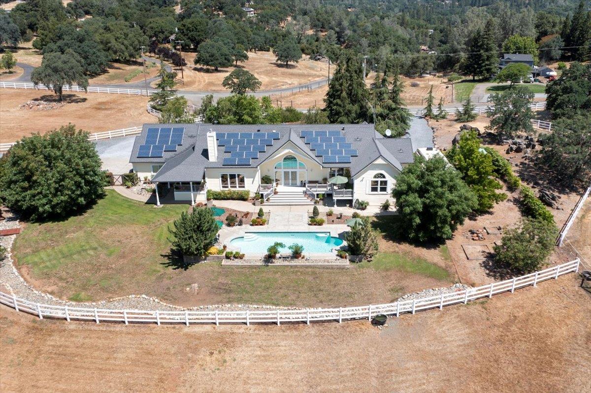 4558 Country View Court Cool, CA 95614 - Photo 6 of 71 an aerial view of residential houses with outdoor space and street view